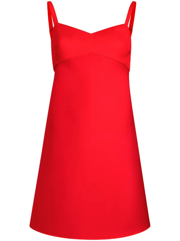 Khaite red dress hotsell