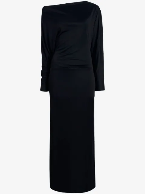 KHAITE The Junet off-shoulder maxi dress