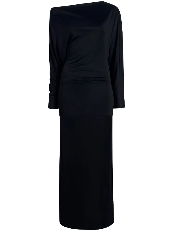 ワンピース KHAITE Woman Dress Black 54634132 200 Dixi Dress in Black – KHAITE