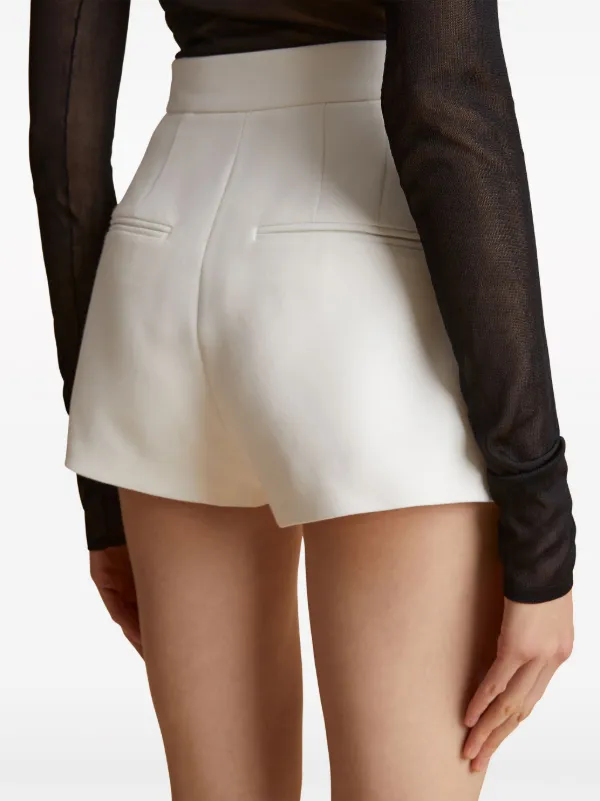 【送料&関税込】Khaite Calman Shorts KHAITE The Calman Shorts | White | FARFETCH