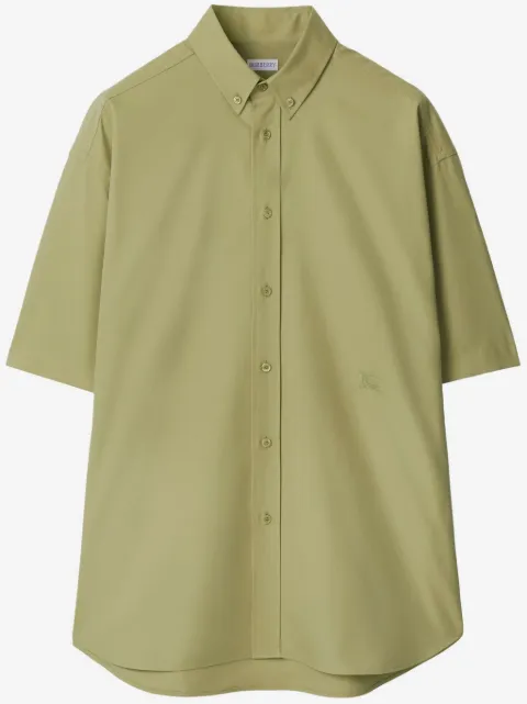 Burberry Overhemd met geborduurd logo
