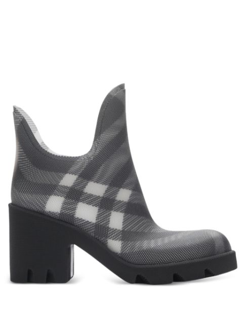 Burberry Marsh check-pattern boots Women