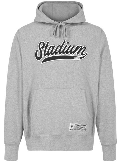 STADIUM GOODS® Script Logo "Grey" hoodie