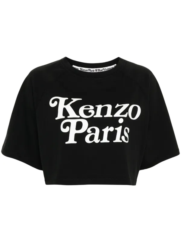 最大80％オフ Verdy x Kenzo logo-print GE FARFETCH | Black | T-shirt Cotton トップス