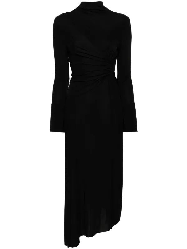 Victoria beckham wrap outlet front dress