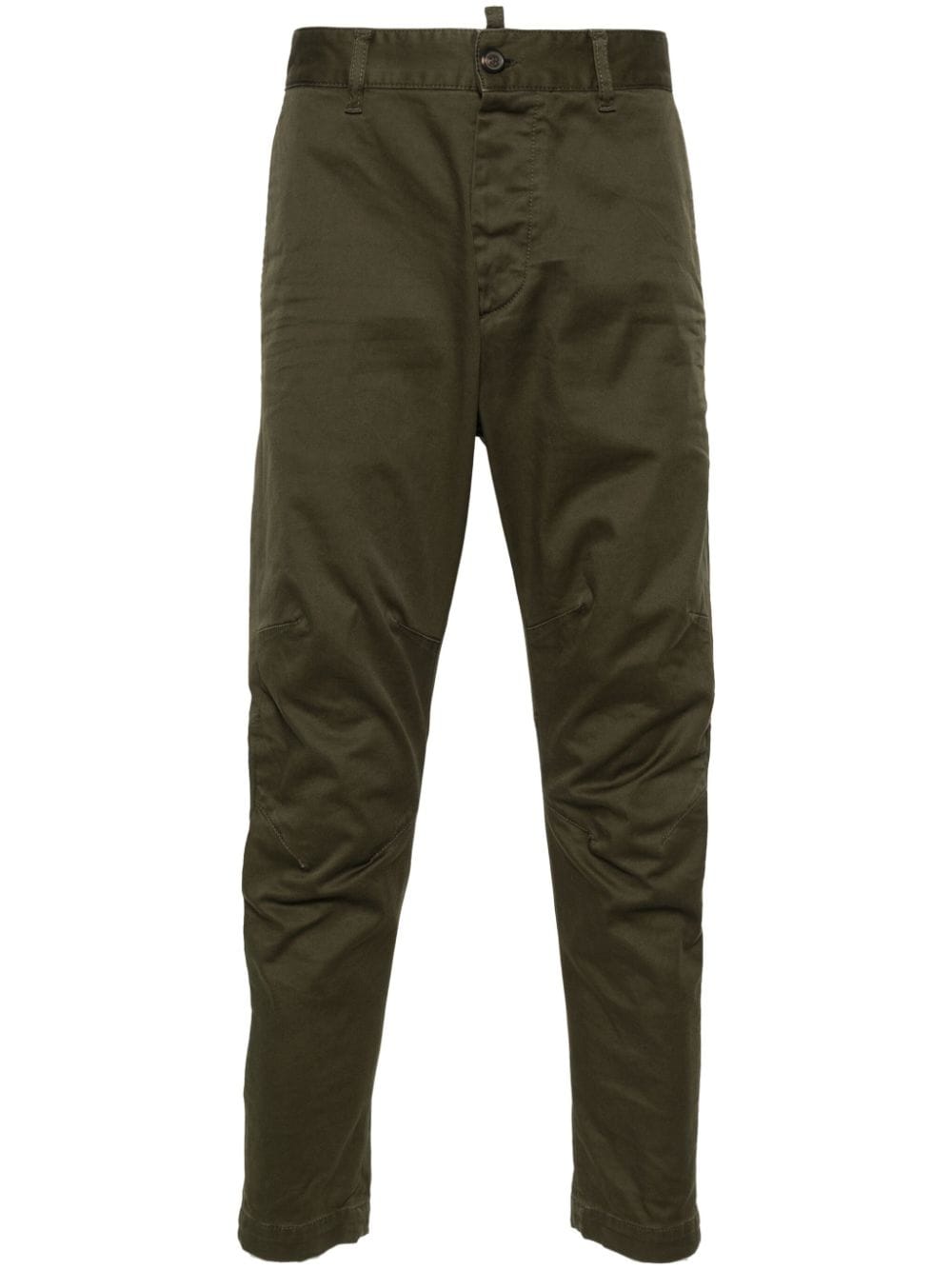 Dsquared2 Sexy Tapered Chino Trousers In Grün