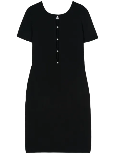 DSQUARED2 vestido ajustado con aberturas