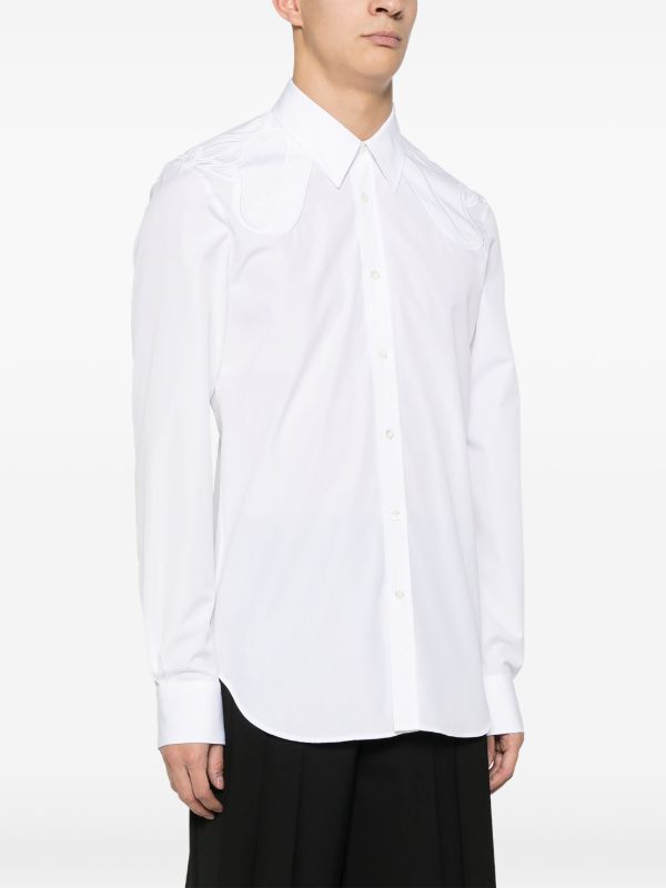 Alexander McQueen long-sleeve Cotton Shirt - Farfetch