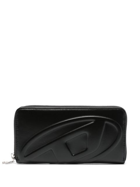 Diesel embossed-logo wallet Women