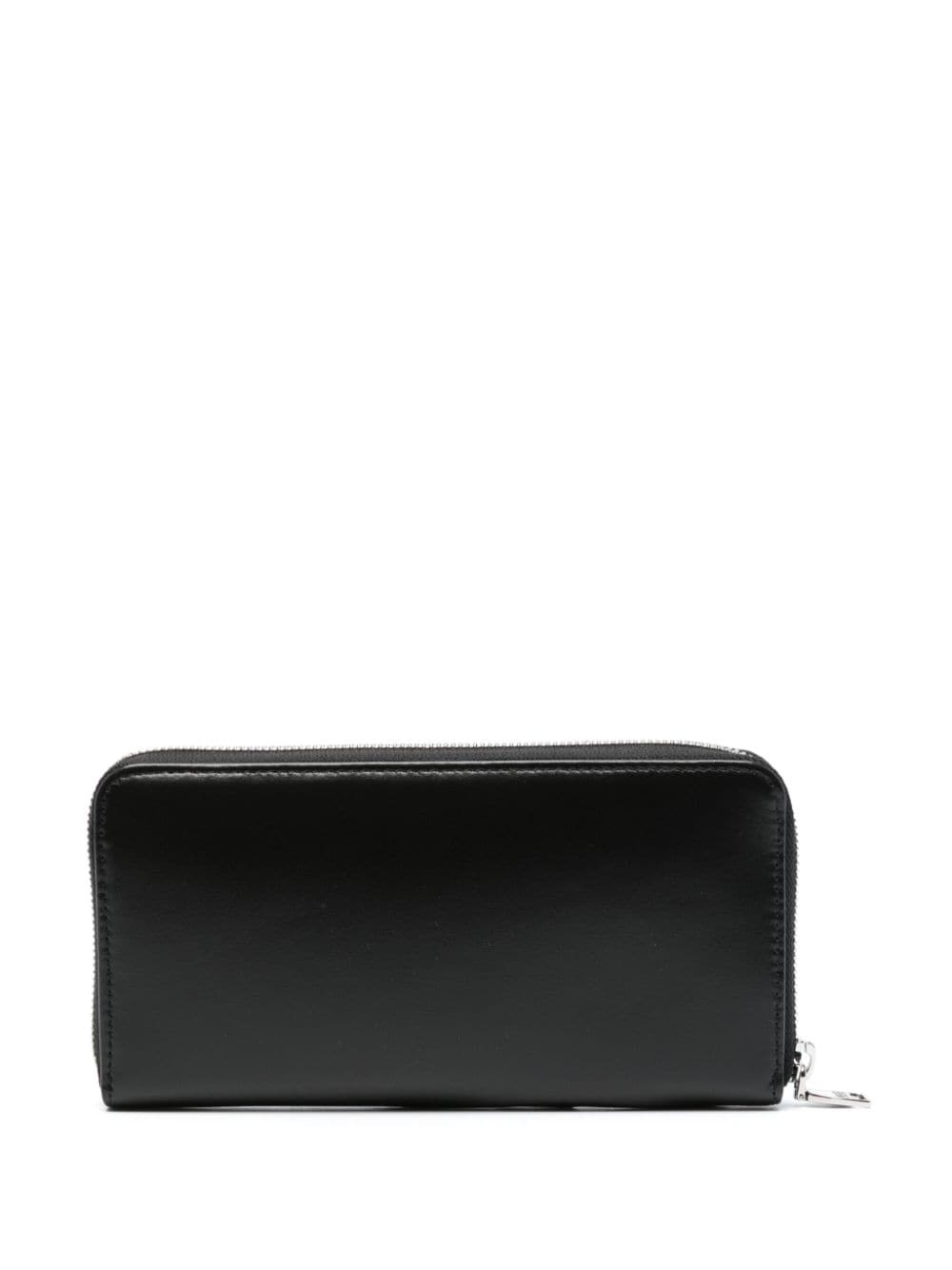 Diesel embossed-logo wallet - Zwart