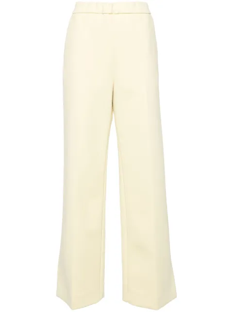 Jil Sander straight-leg scuba trousers