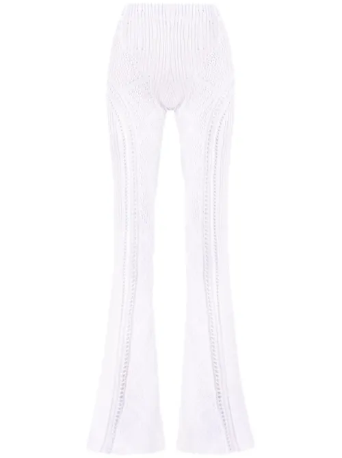 Pantalon Disco en maille ajourée - Roberta Einer - Modalova