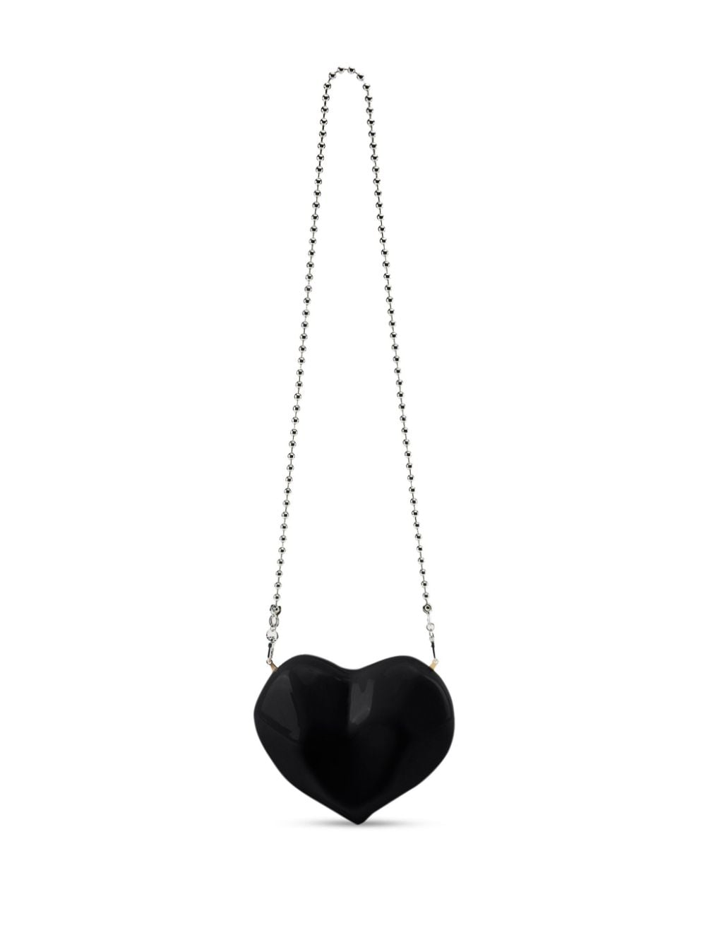 Simon Miller Molded Heart crossbodytas Zwart