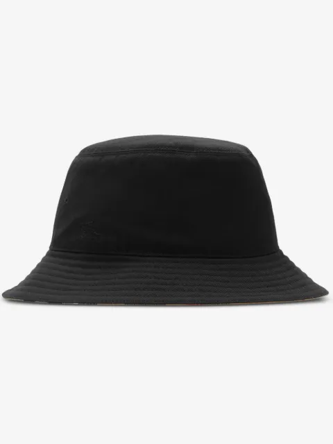 Burberry gorro de pescador reversible con motivo Vintage Check