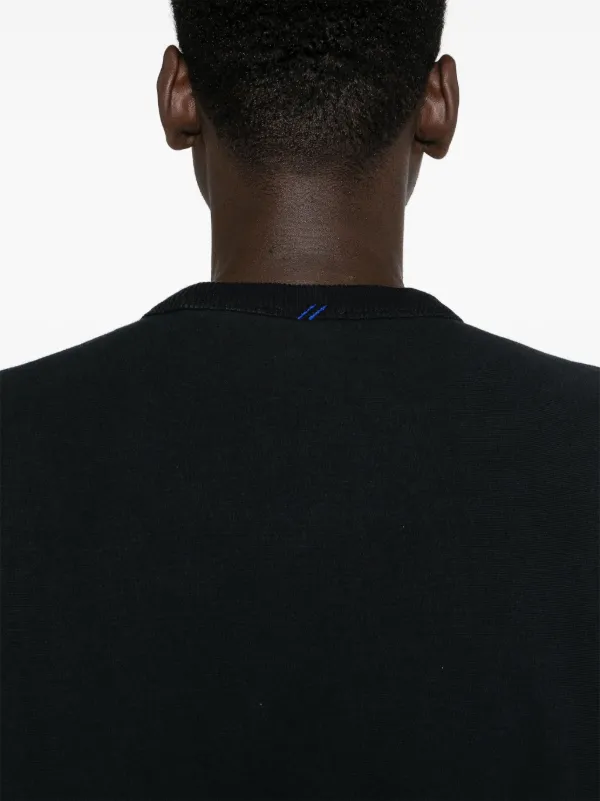 Burberry EKD-patch Cotton Sweatshirt | Black | FARFETCH