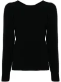 TWINSET dual-use cut-out jumper - Black