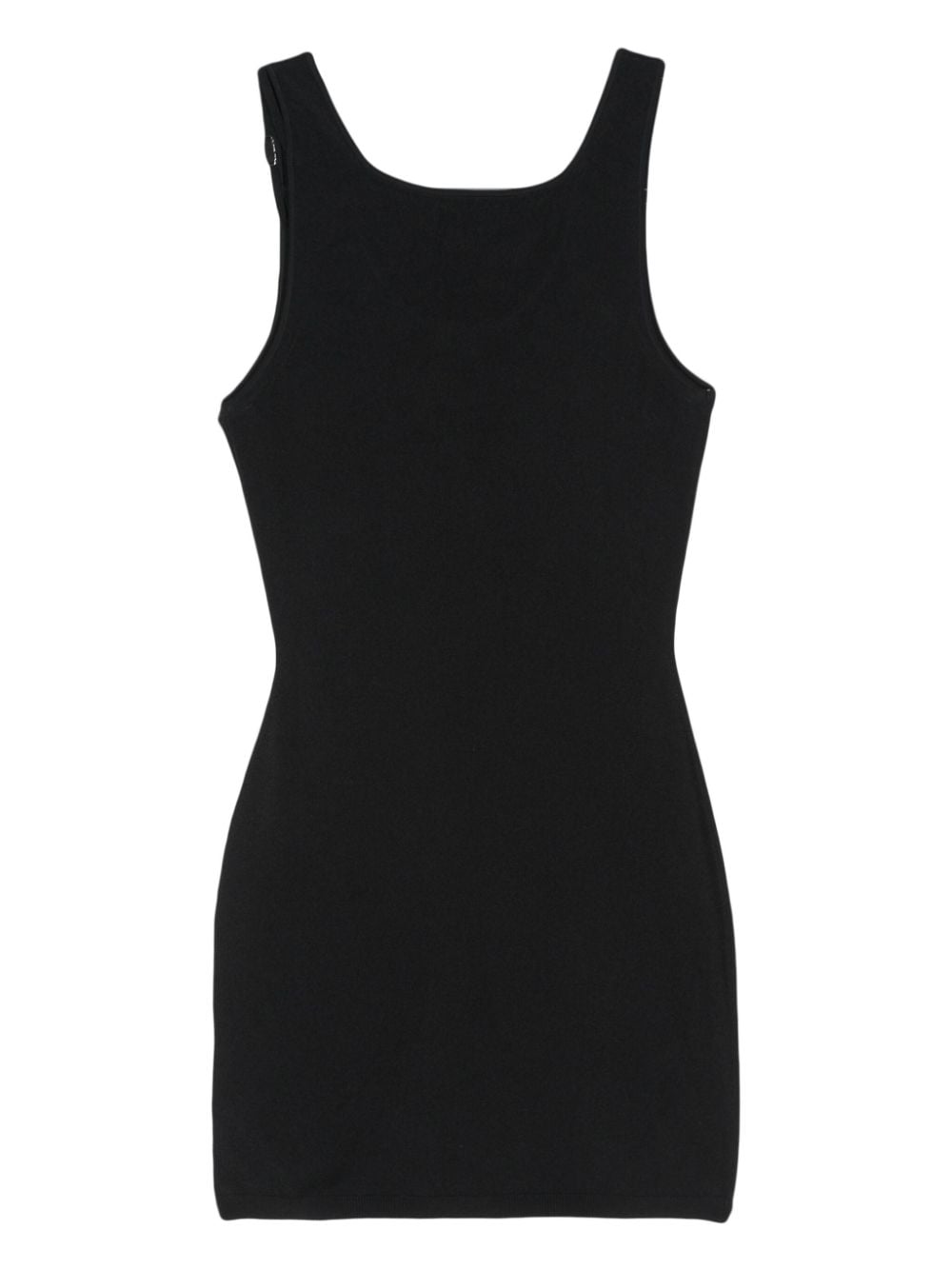 Dsquared2 Mini-jurk met logoplakkaat Zwart