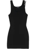 DSQUARED2 logo plaque mini dress - Black