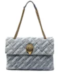 Kurt Geiger London large Kensington denim bag - Blue