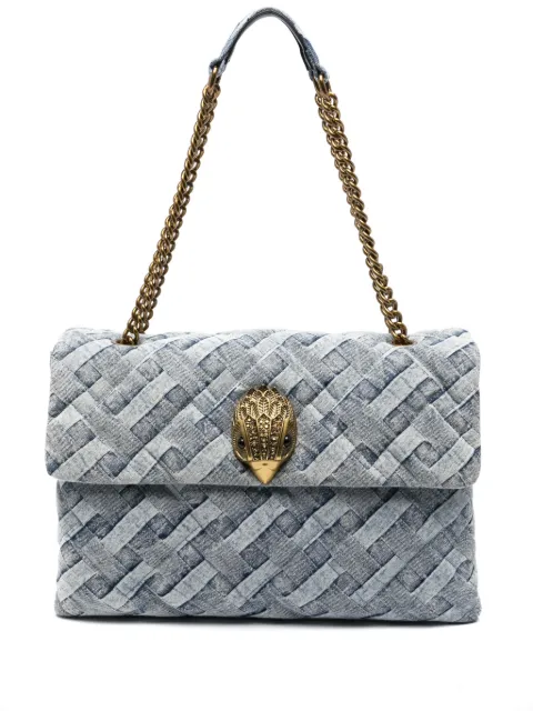 Kurt Geiger London large Kensington denim bag