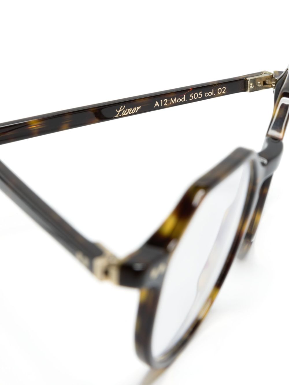 A12 geometric-frame glasses