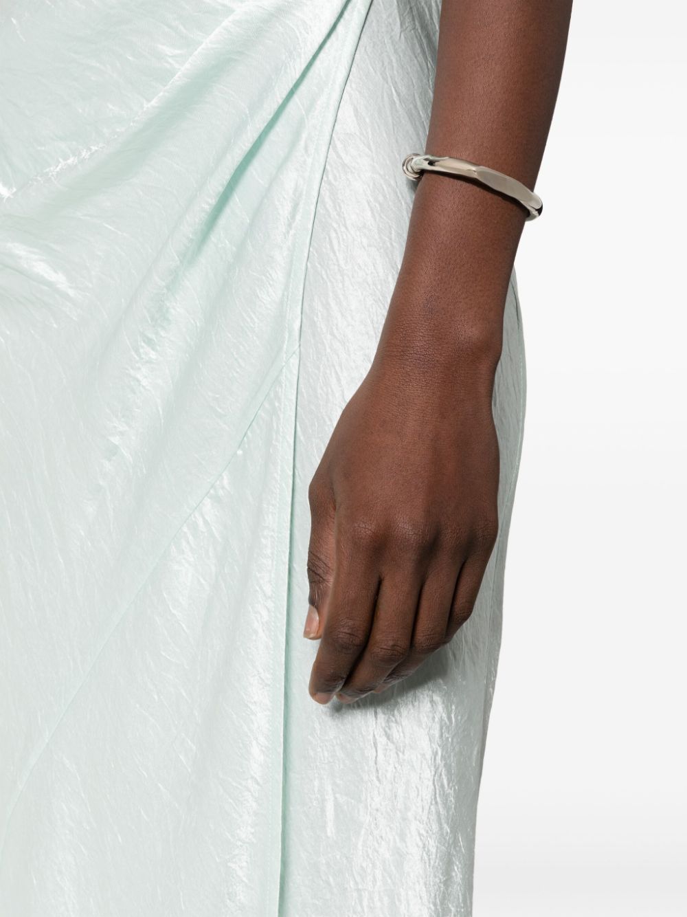 Jil Sander Armband verfraaid met ring - Zilver