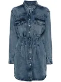 ISABEL MARANT Liliko denim shirt minidress - Blue