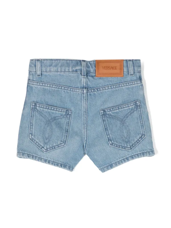 Kids' Floral Embroidered Denim Shorts: Stylish Summer Essentials