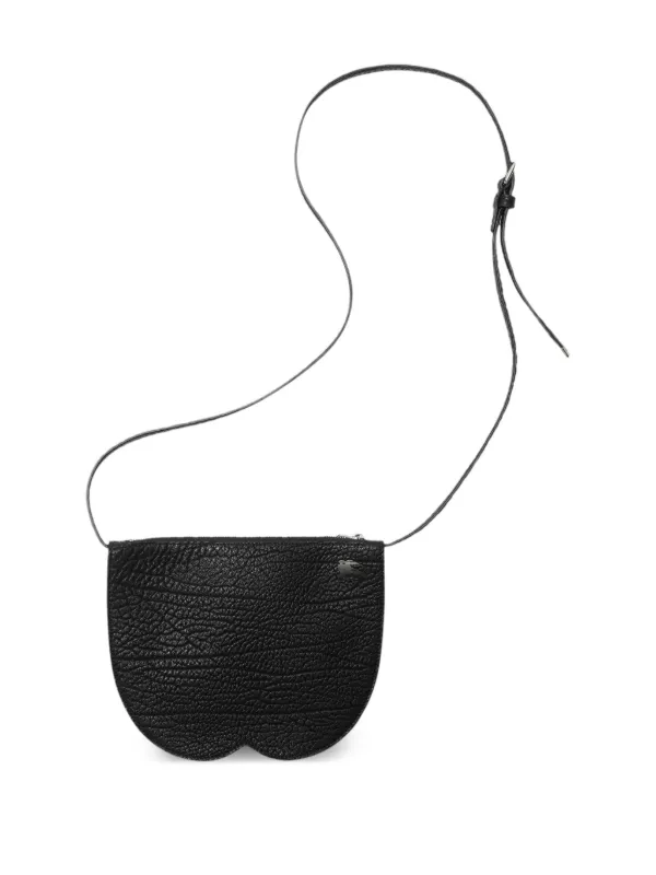 Burberry Chess Leather Minibag in Black