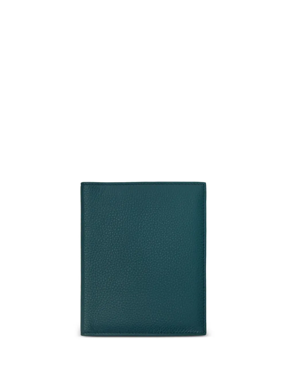 pebbled-effect leather document holder