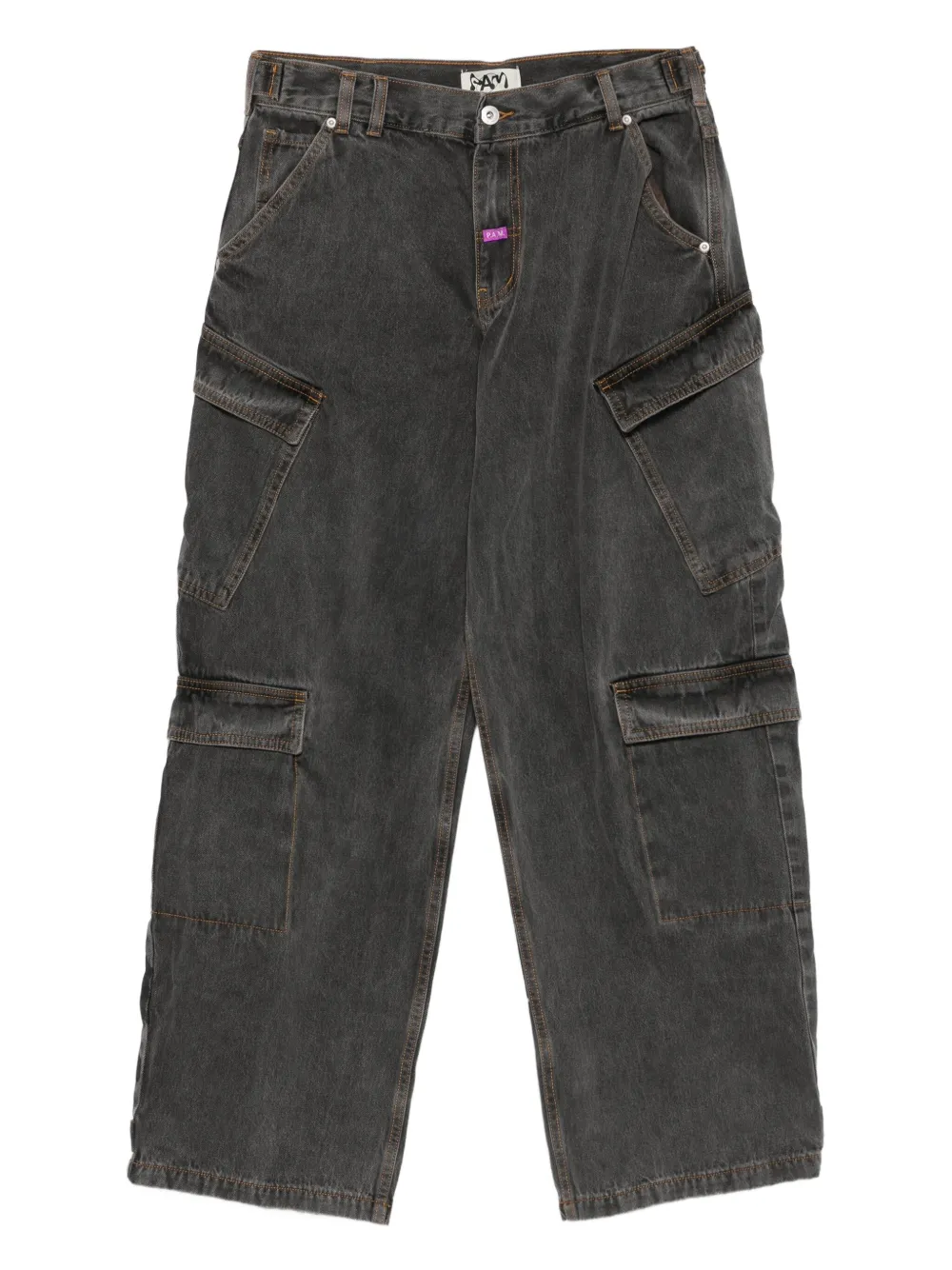 Perks And Mini Cyclopes cargo jeans | Grey | Image 1