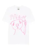 Perks And Mini pig-print T-shirt - White
