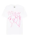 Perks And Mini pig-print T-shirt - White