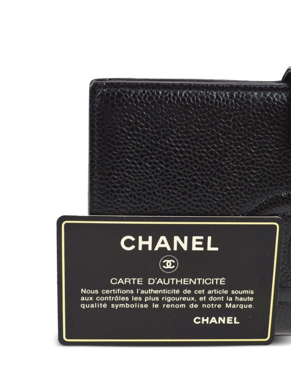 CHANEL 2000 CC leather wallet Women