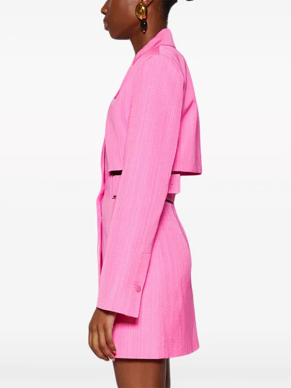 ワンピース JACQUEMUS SS24 'La robe Bari' dress (24E241DR0161031 PINK) 22452018_52532815_600.jpg
