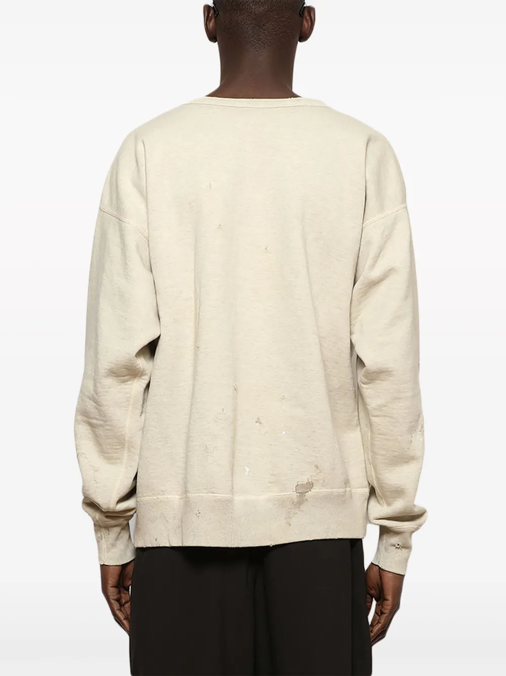 SAINT MXXXXXX Katoenen sweater Beige