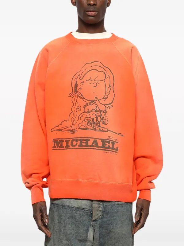 D*k様 メゾンマルジェラ　スウェットシャツ　オレンジ Maison Margiela ハーフジップ スウェットシャツ | オレンジ | FARFETCH JP