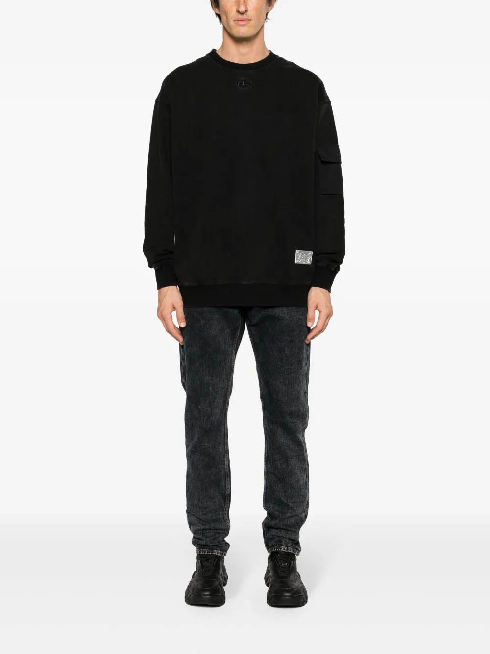 EVISU Carrot mid-rise straight-leg jeans - Blauw