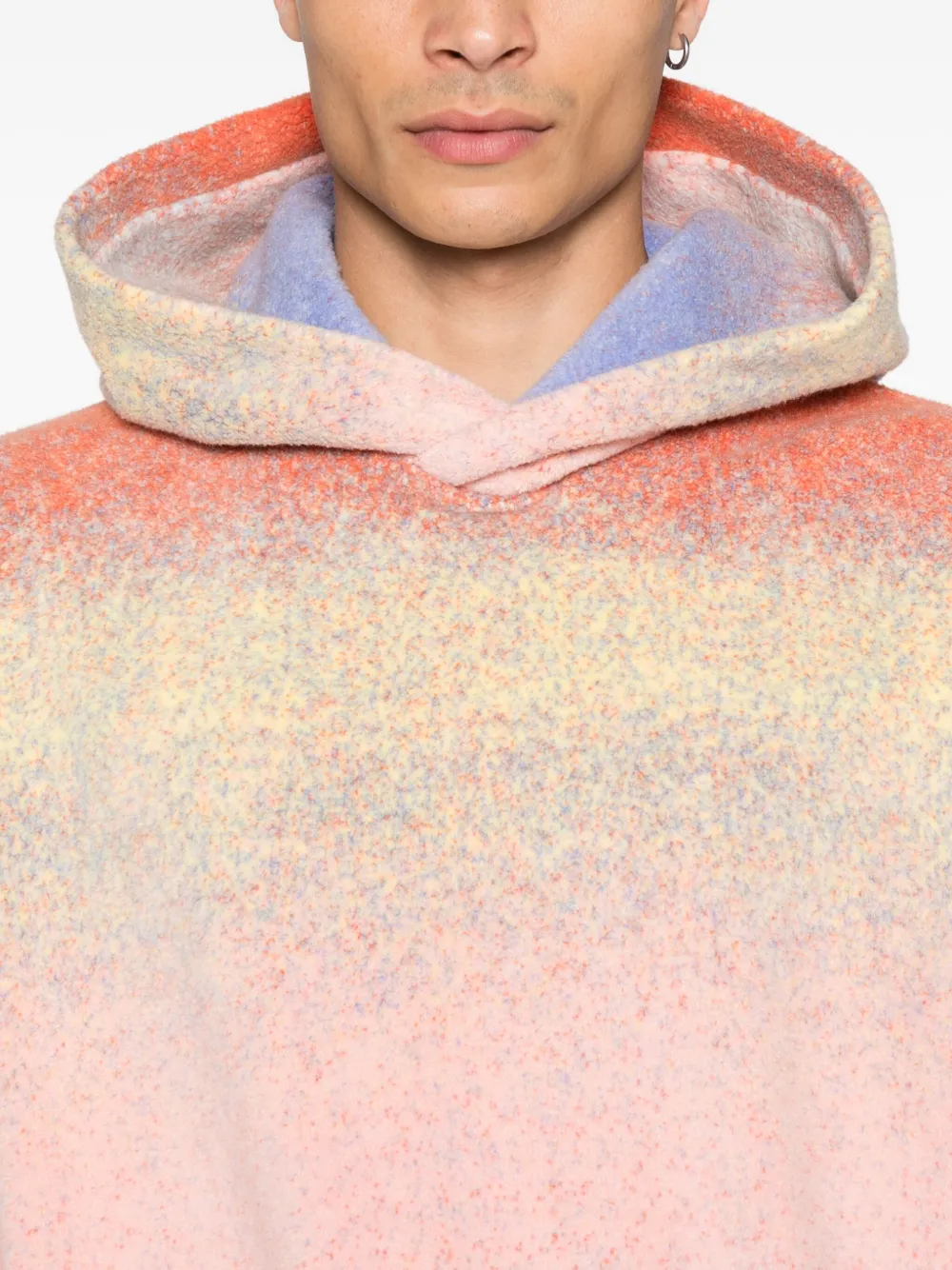 Bonsai Gradient-effect Hoodie In Multi