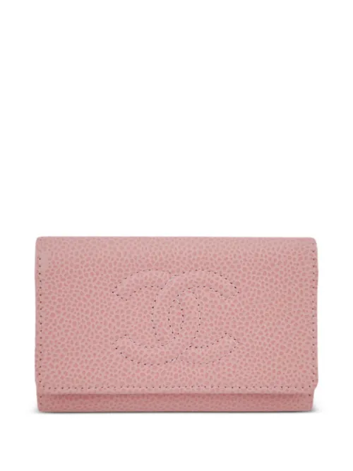 Porte-clés en cuir (2023) - CHANEL Pre-Owned - Modalova