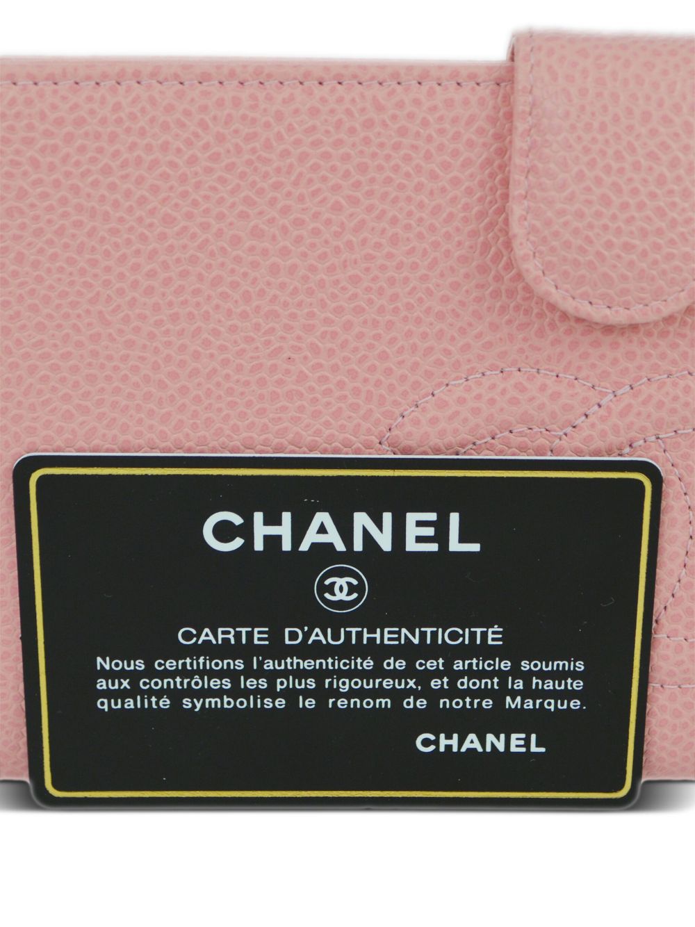 Cheap HOT SALE CHANEL 2005 CC Long bi-fold leather wallet Women