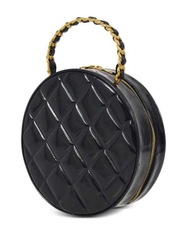 CHANEL Pre-Owned 1994 ココマーク ラウンド バニティ ハンドバッグ