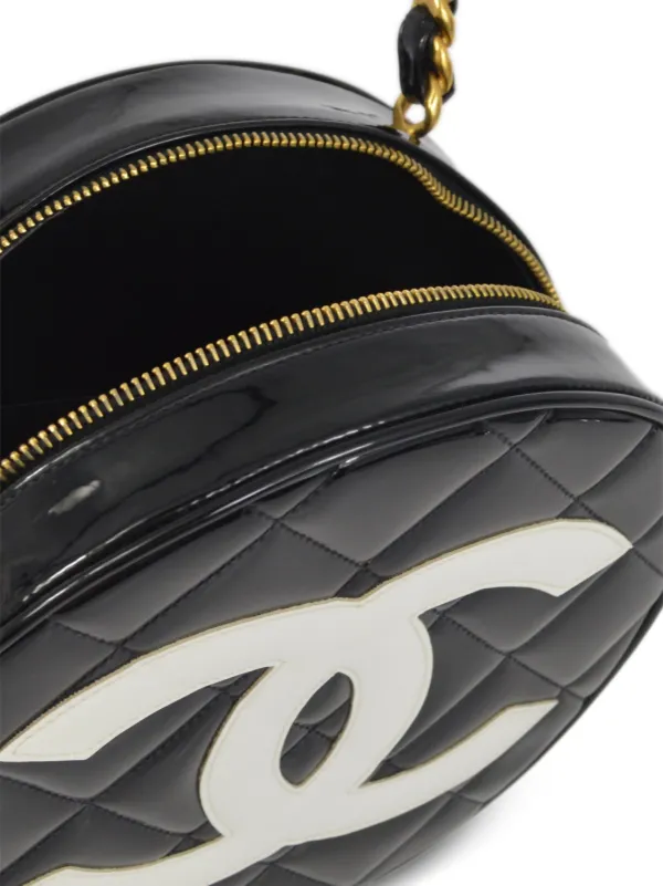 CHANEL Pre-Owned 1994 ココマーク ラウンド バニティ ハンドバッグ