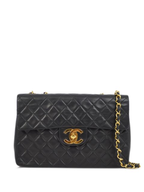 CHANEL 1995 maxi Classic Flap shoulder bag Women