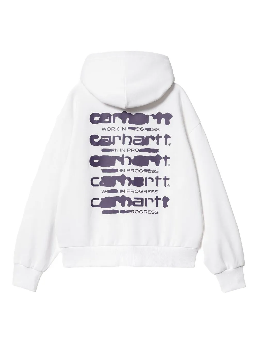 Carhartt WIP Ink Bleed hoodie met logoprint - Wit