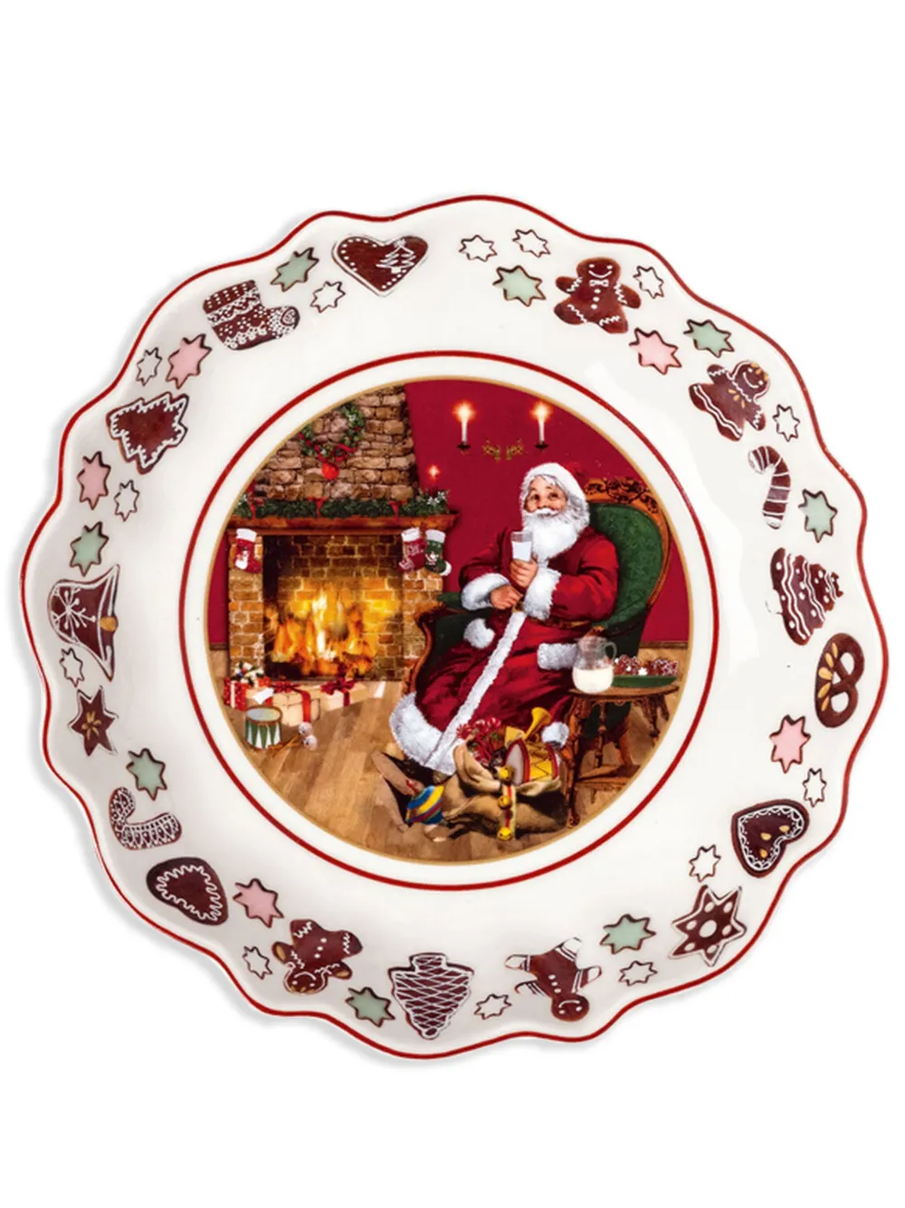 Villeroy & Boch Annual Christmas Edition decorative bowl (16.5cm) | White | Image 1