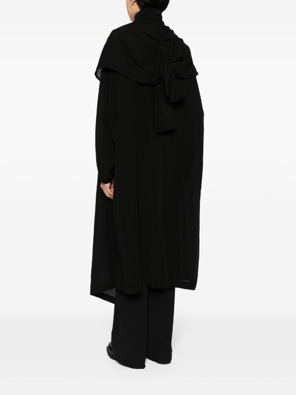 Full length hot sale cape coat