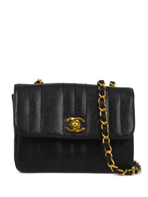 Cheap HOT SALE CHANEL 1995 mini Mademoiselle shoulder bag Women