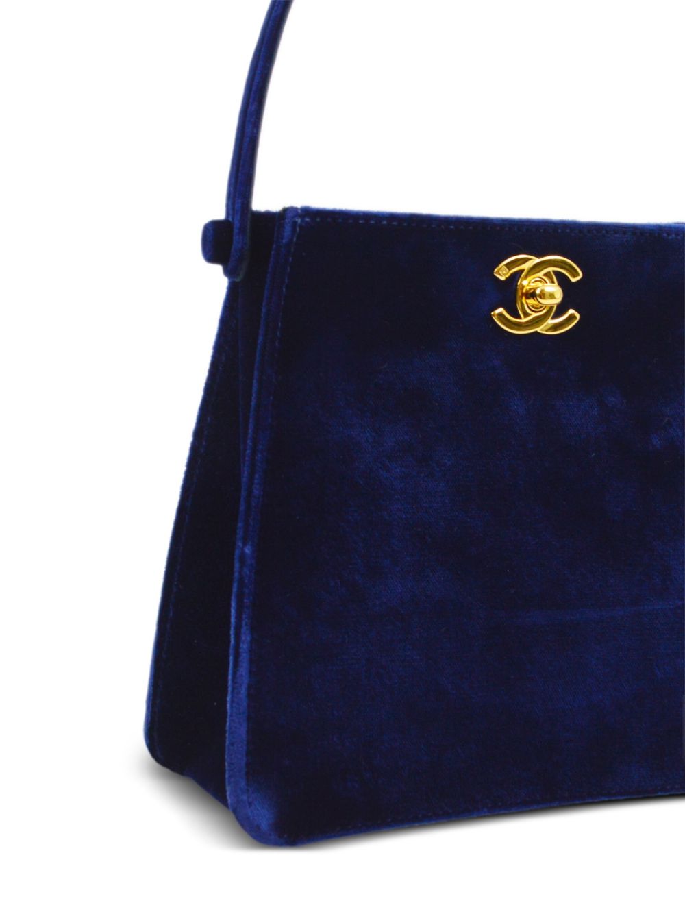 CHANEL 1998 Double Sided velvet handbag Women