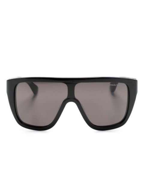 Alexander McQueen Eyewear Floating Skull Mask zonnebril met vierkant montuur